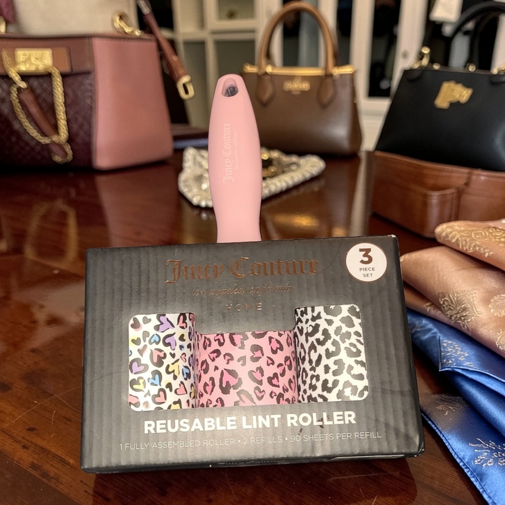 Juicy Couture Reusable Lint Roller